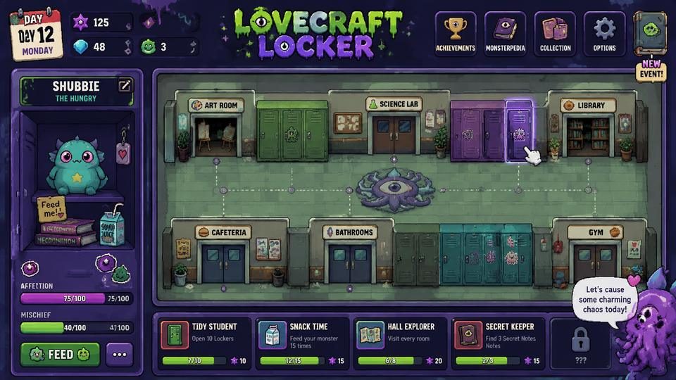 Lovecraft Locker 天数推进 预览图 5