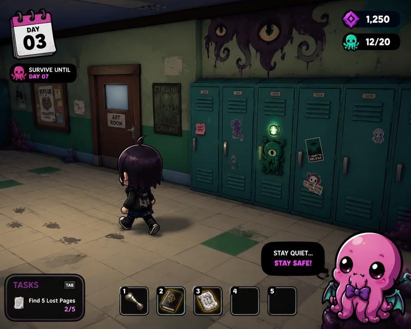 Lovecraft Locker 角色养成 画面 6